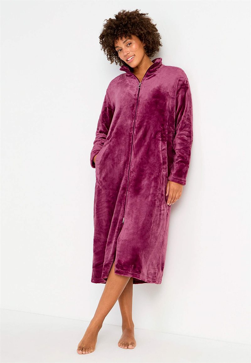 Product Image for Morgonrock i fleece med sidofickor