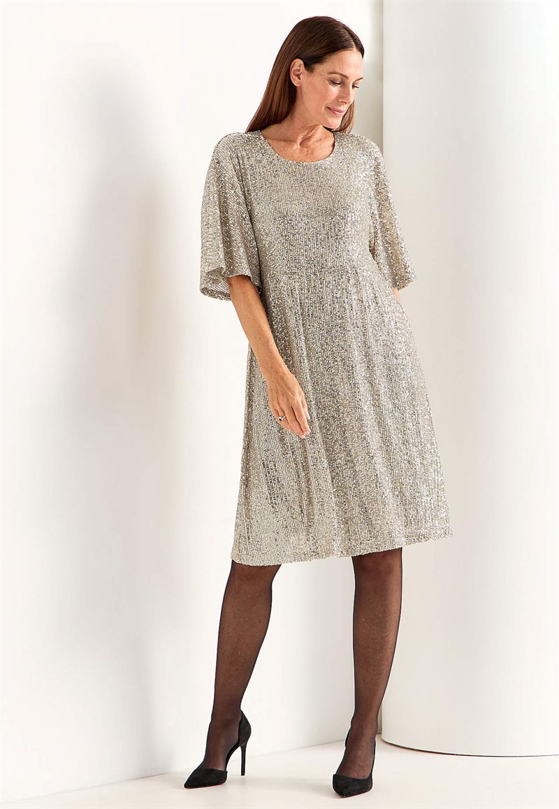 Lyxig paljettklänning 34770