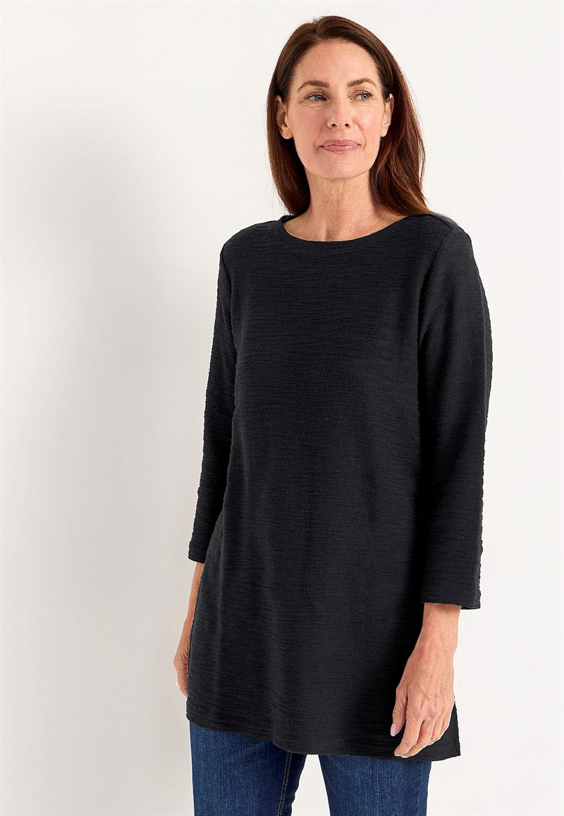 Trikåtunika med struktur