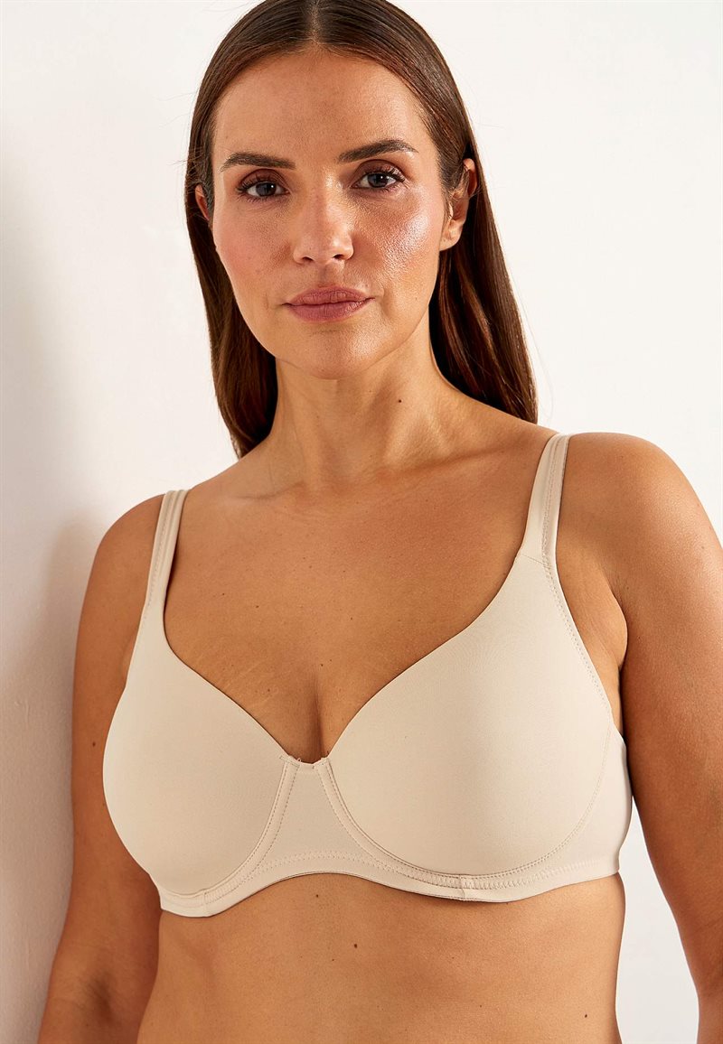 Lätt vadderad t-shirt-bh