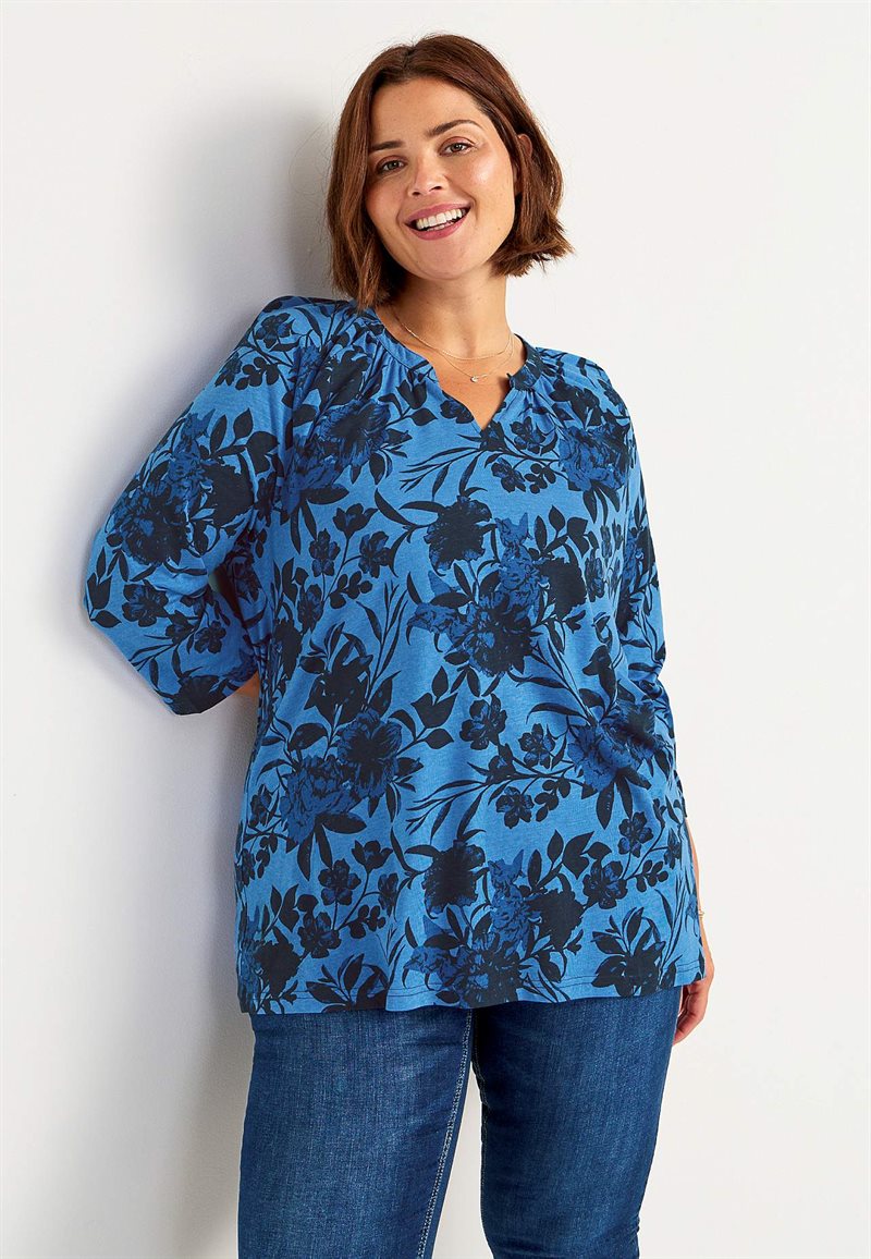 TrikÃ¥tunika med 3/4-lÃ¥nga Ã¤rmar 28611