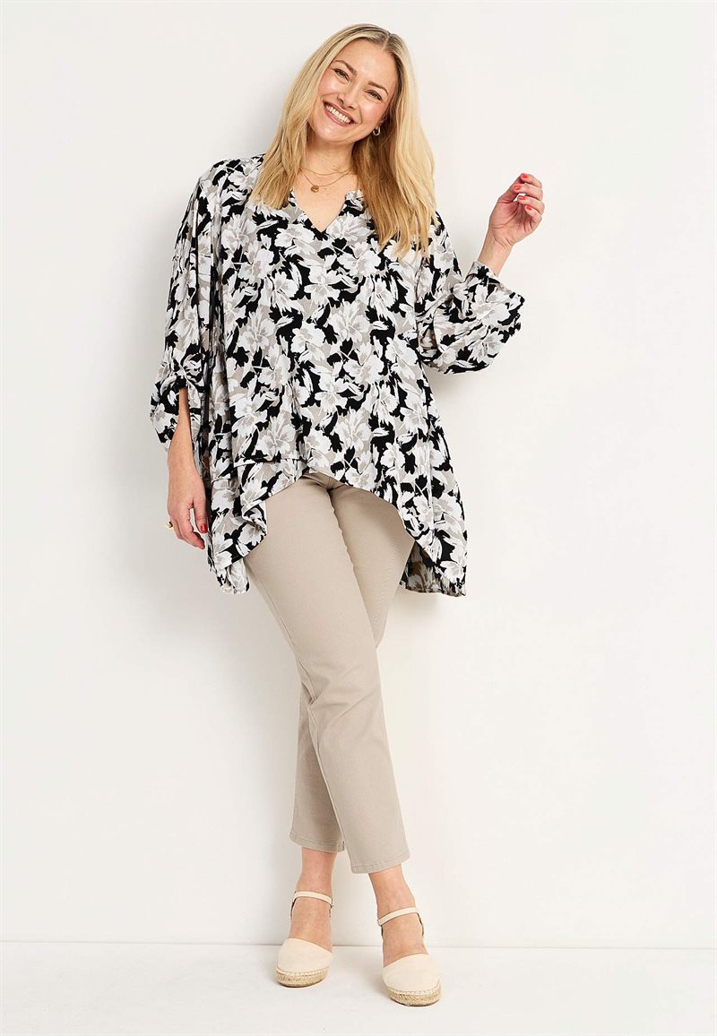 Tunika med 3/4-lÃ¥nga Ã¤rmar Emma 29675