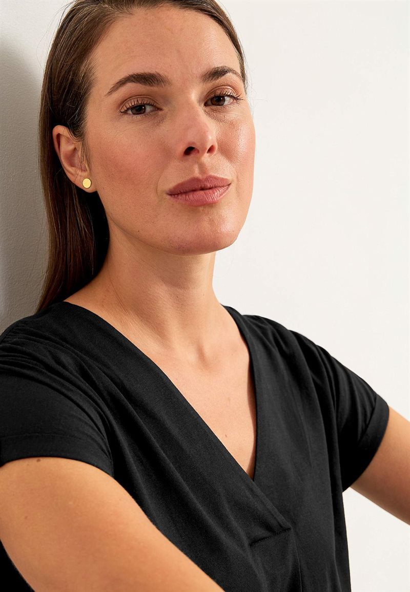 Kortärmad trikåtunika 29802