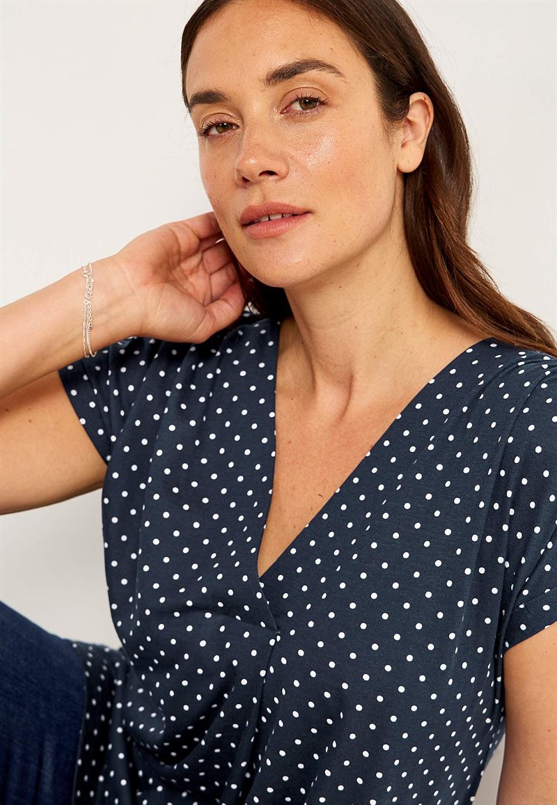 Kortärmad trikåtunika 29808