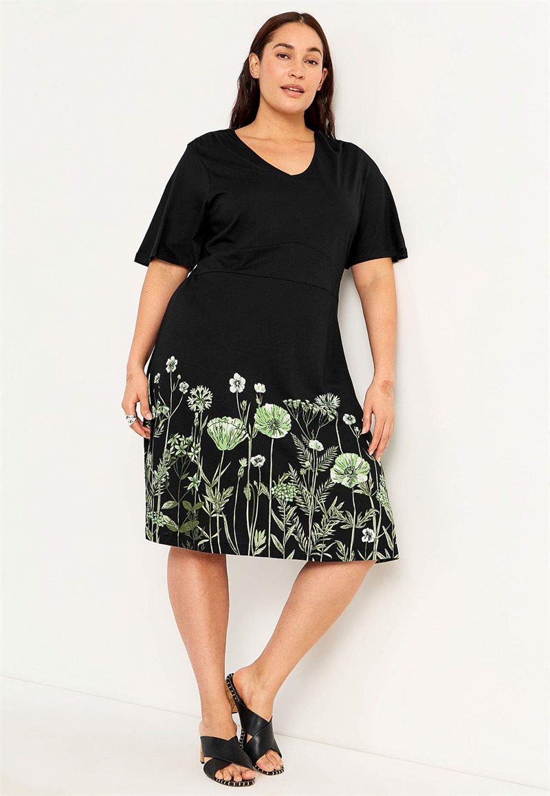 Trikåklänning i supermjuk modalmix Lotta 30522