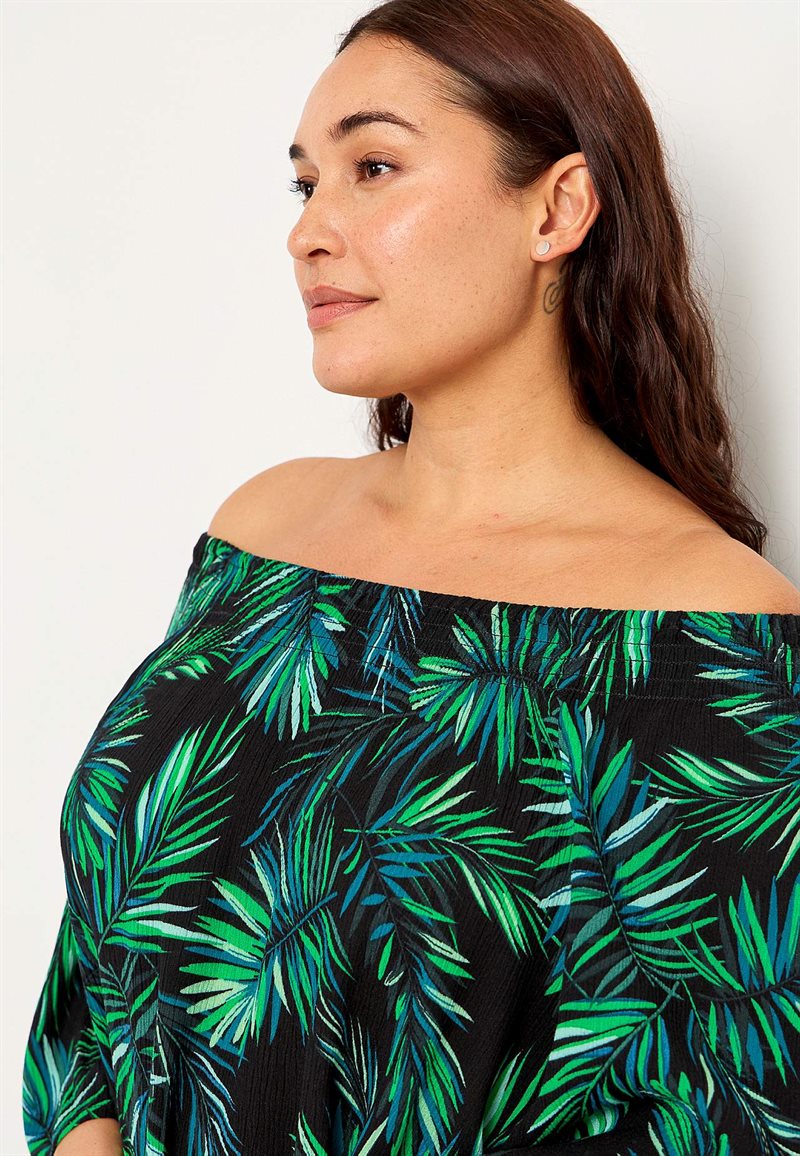 Tunika i viskoscrÃªpe Sally 30679