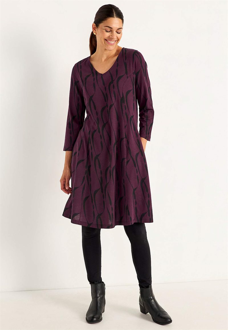 TrikÃ¥klÃ¤nning med fickor 32320