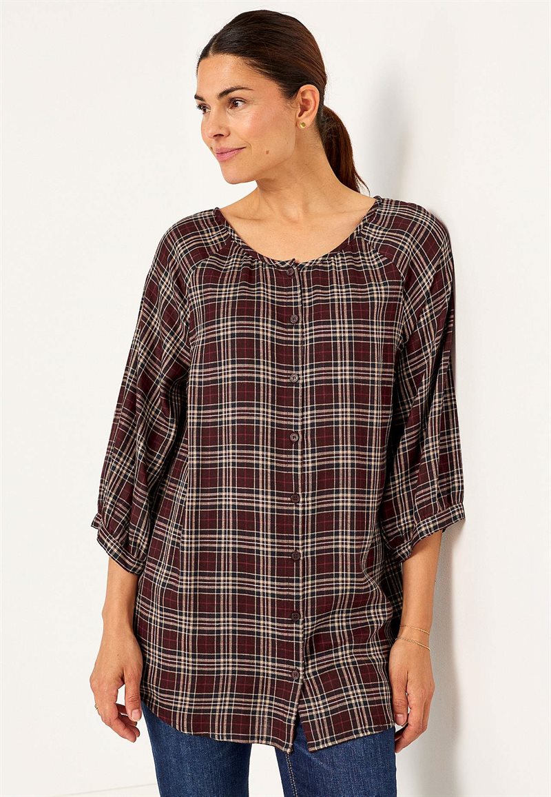 Rutig, vävd tunika 32573