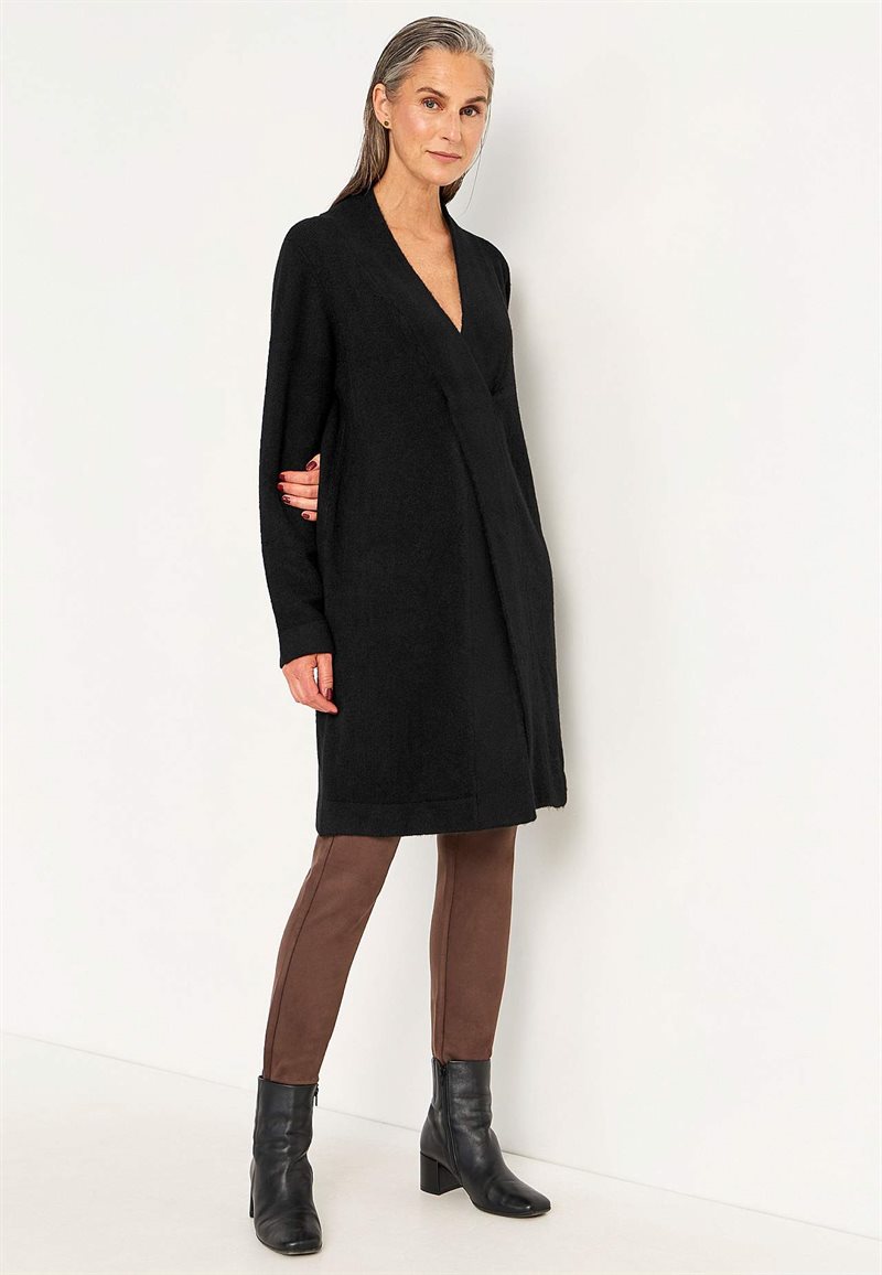 Stickad tunika med vriden detalj 32689