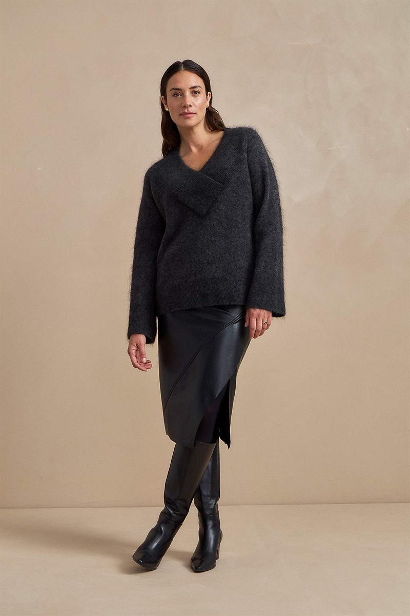 Tröja Premium i mohair- och ullblandning 33347