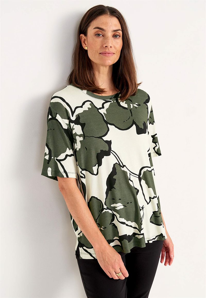 Product Image for Trikåtopp med rund hals