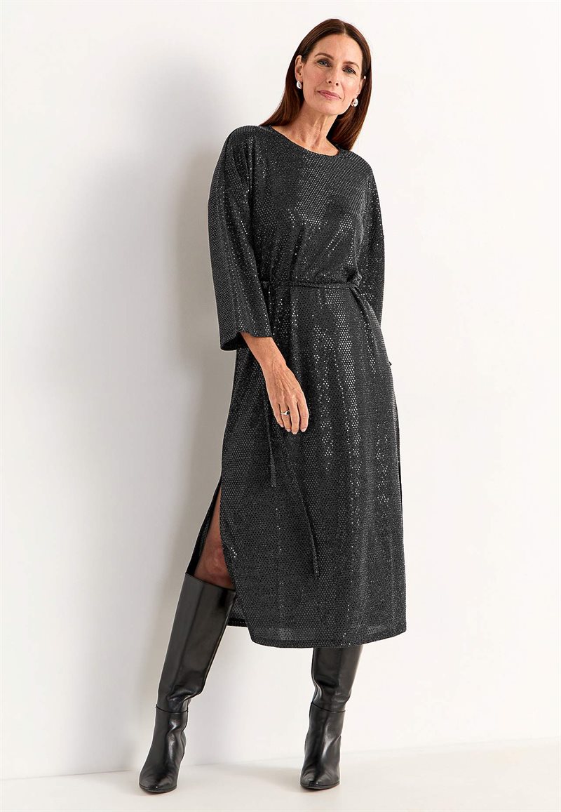 Festklänning med paljetter