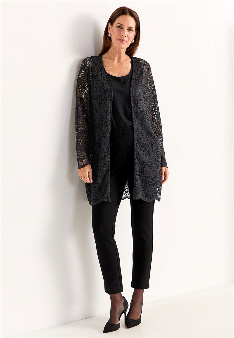 Spetstopp med cardigandesign 34259