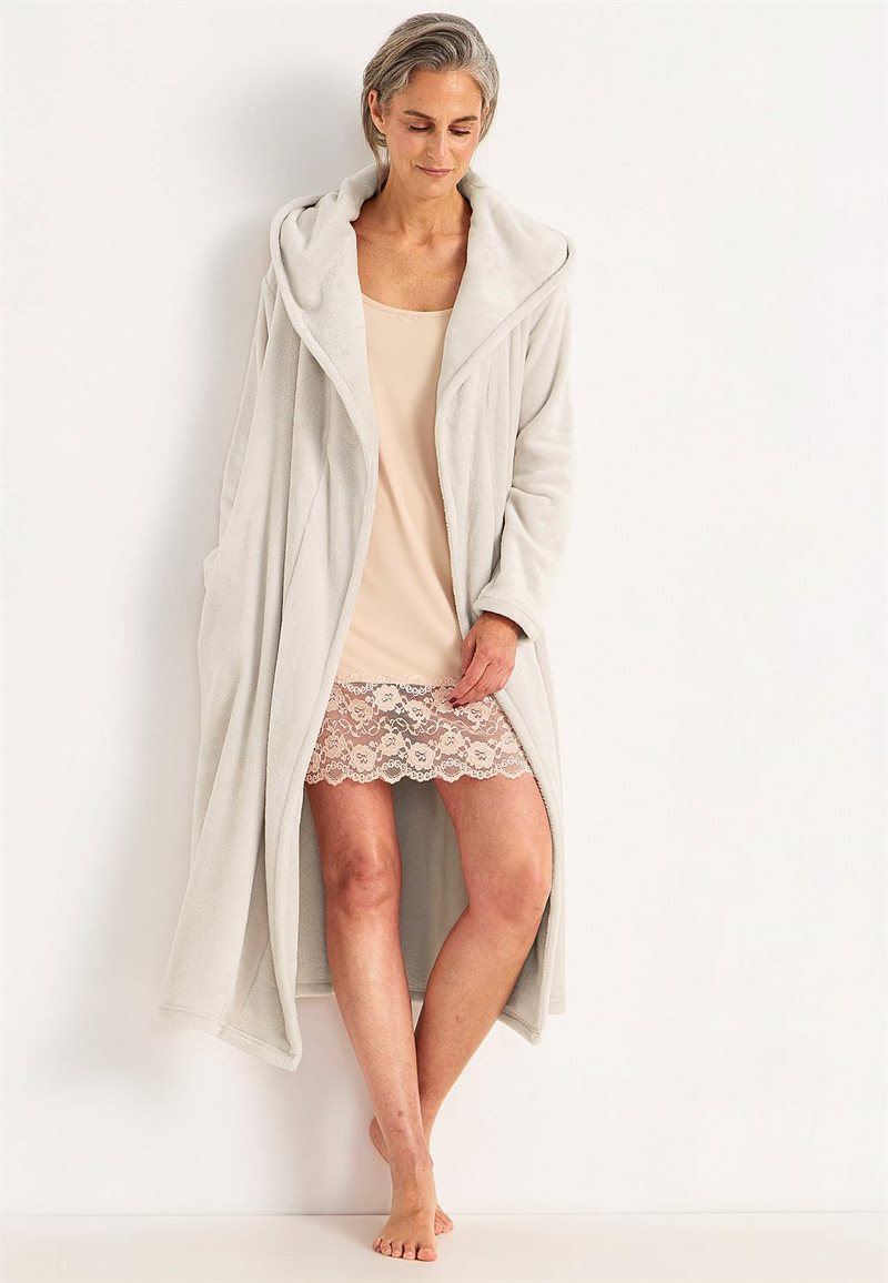 Product Image for Morgonrock i fleece med huva