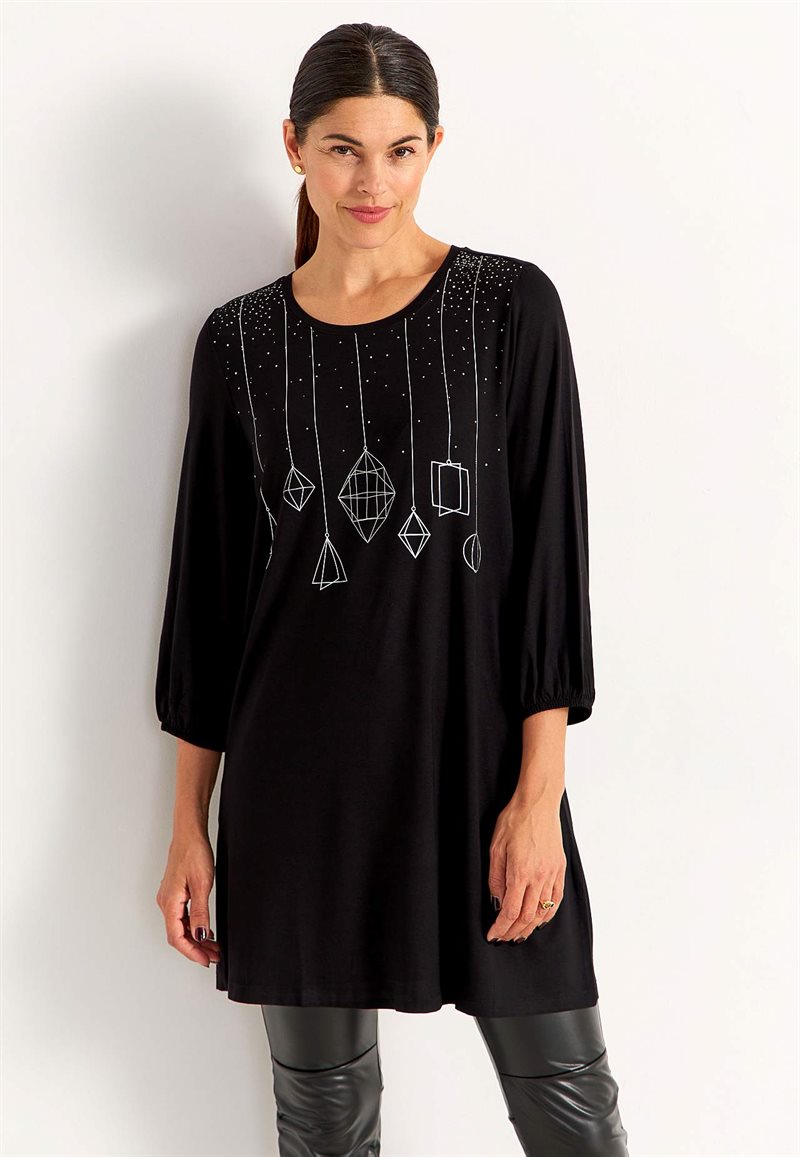 Product Image for Trikåtunika med julmotiv