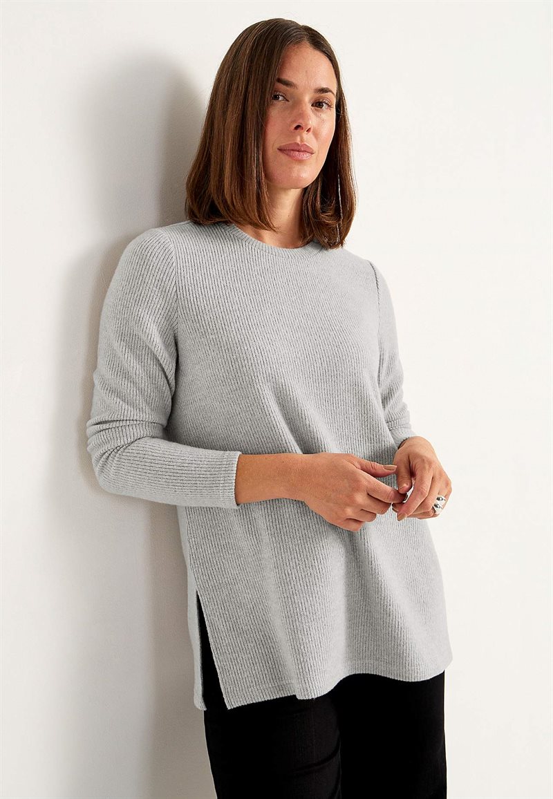 Supermjuk tröja med slitsar 35461