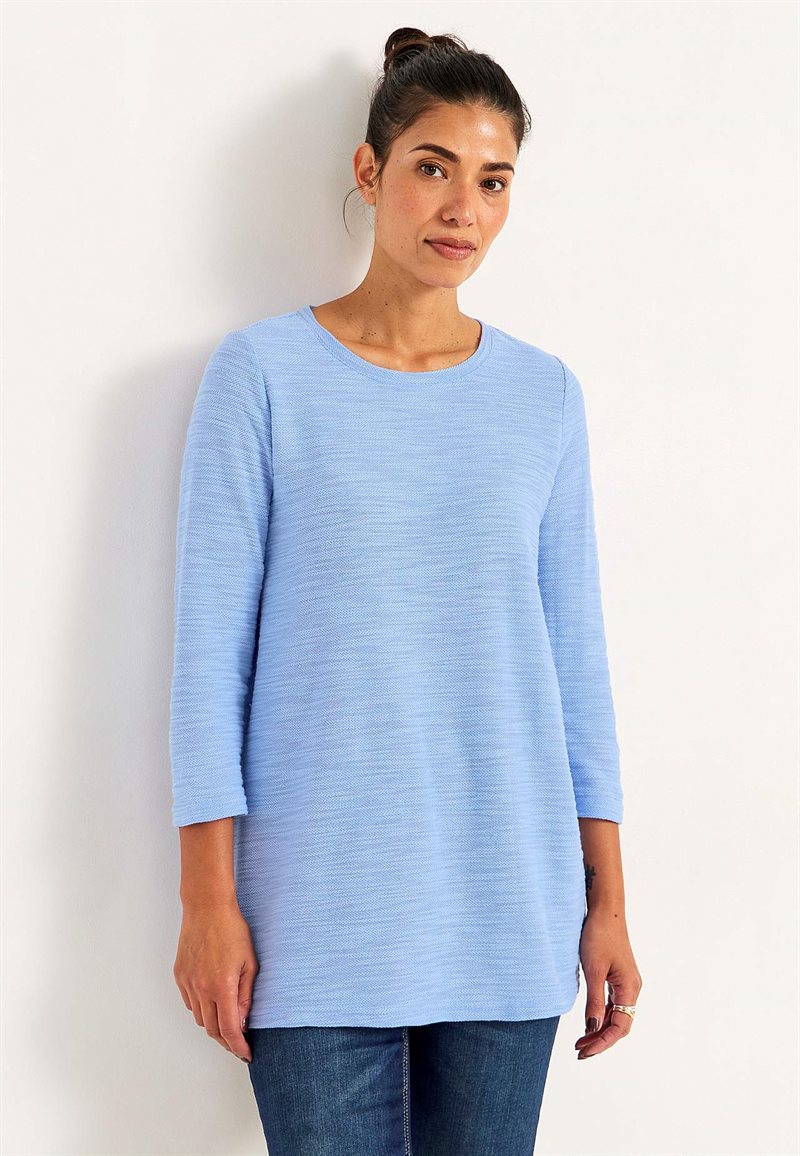 Trikåtunika med struktur 35574