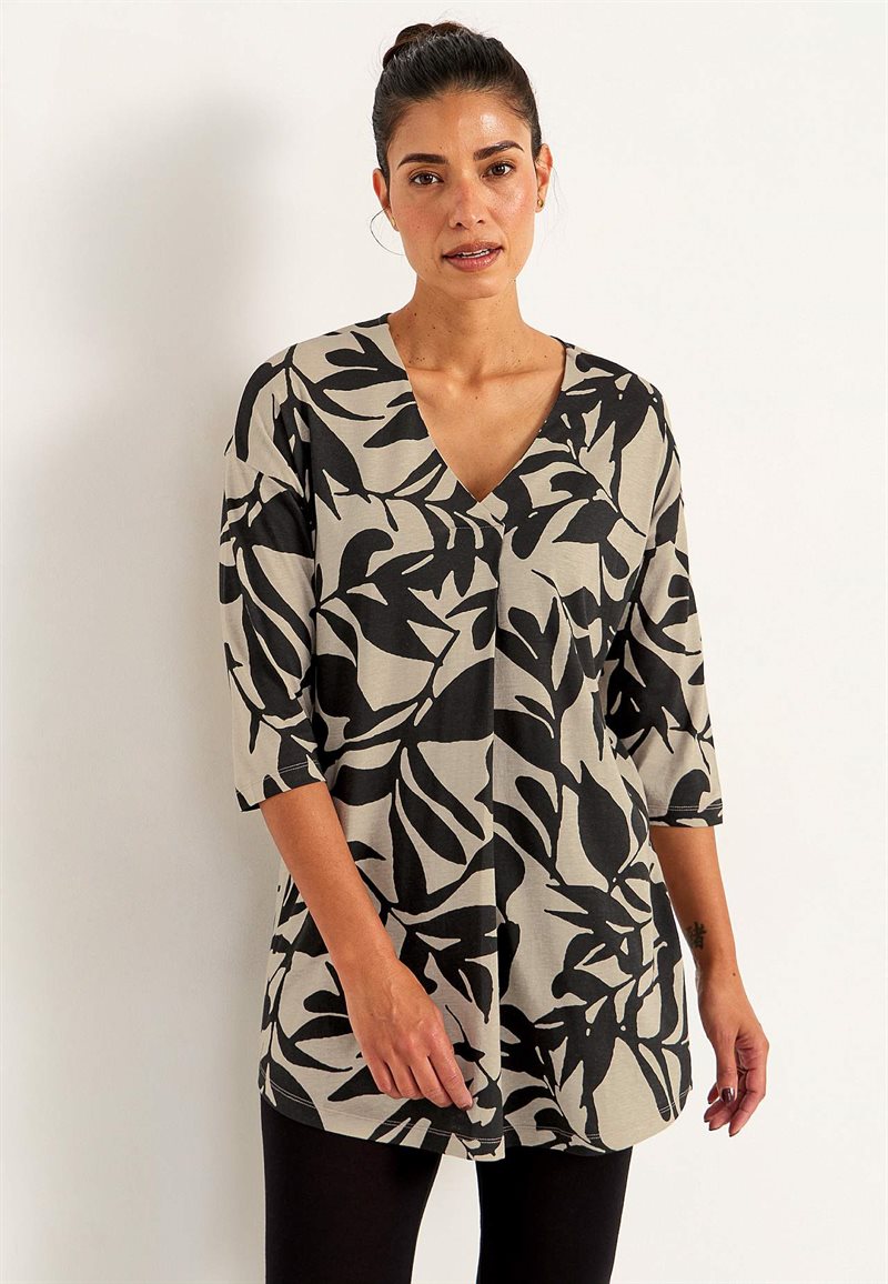 TrikÃ¥tunika med veckdetalj 36056