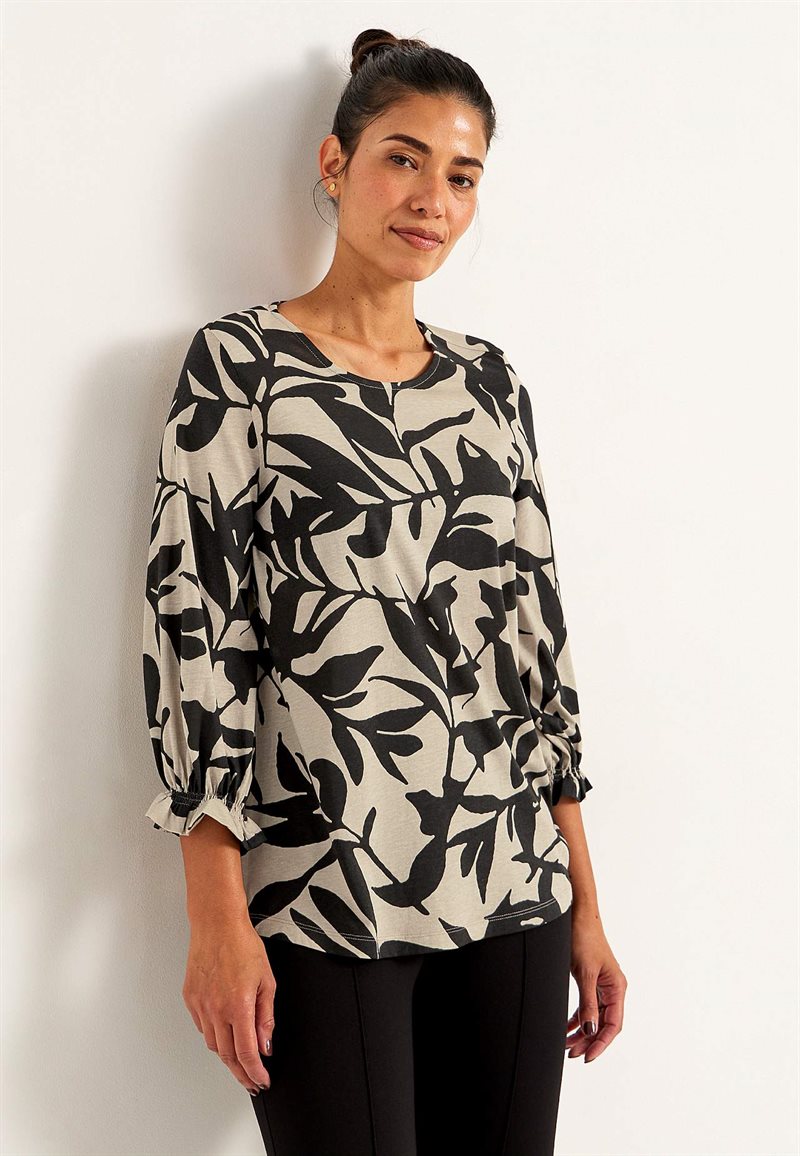 TrikÃ¥topp med smockdetalj 36085