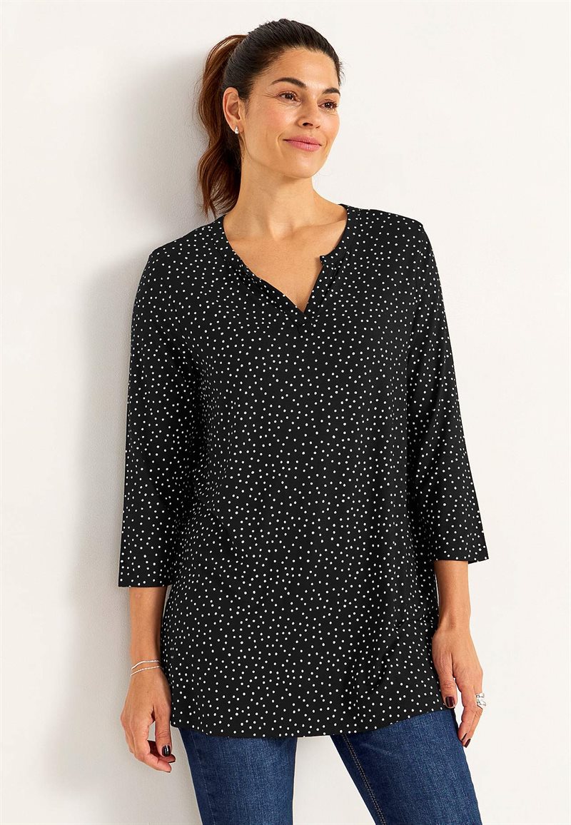 TrikÃ¥tunika med 3/4-Ã¤rm 36275