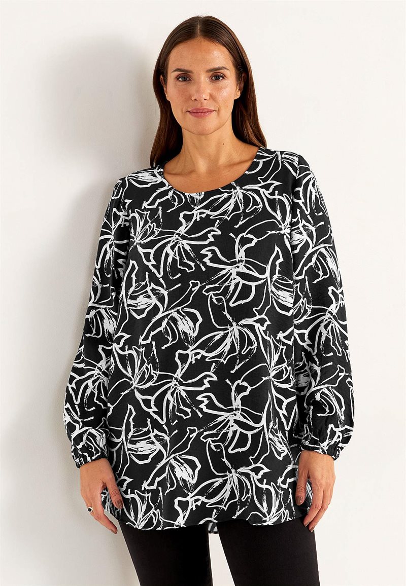 VÃ¤vd, mÃ¶nstrad tunika 36644