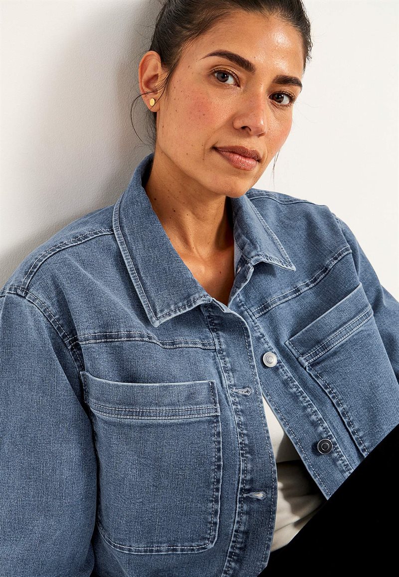 Product Image for Jeansjacka med stretch