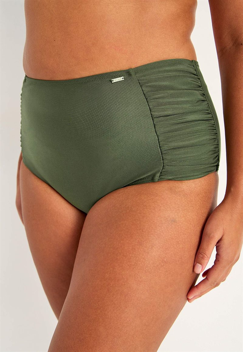 Enfärgad bikinitrosa med hög midja Honolulu