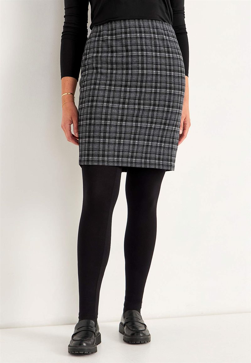 Jacquardmönstrad kjol