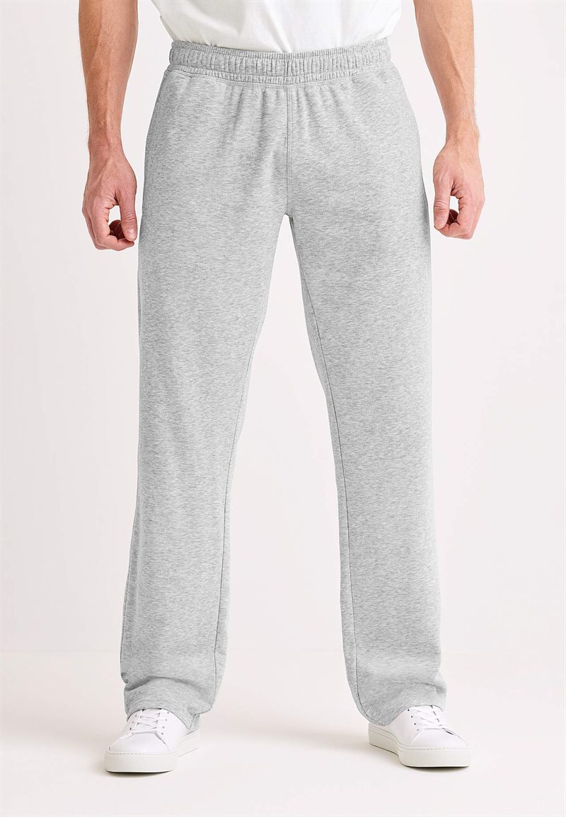 Gildan Heren open fleece broek met zakken trainingsbroek, zwart, S
