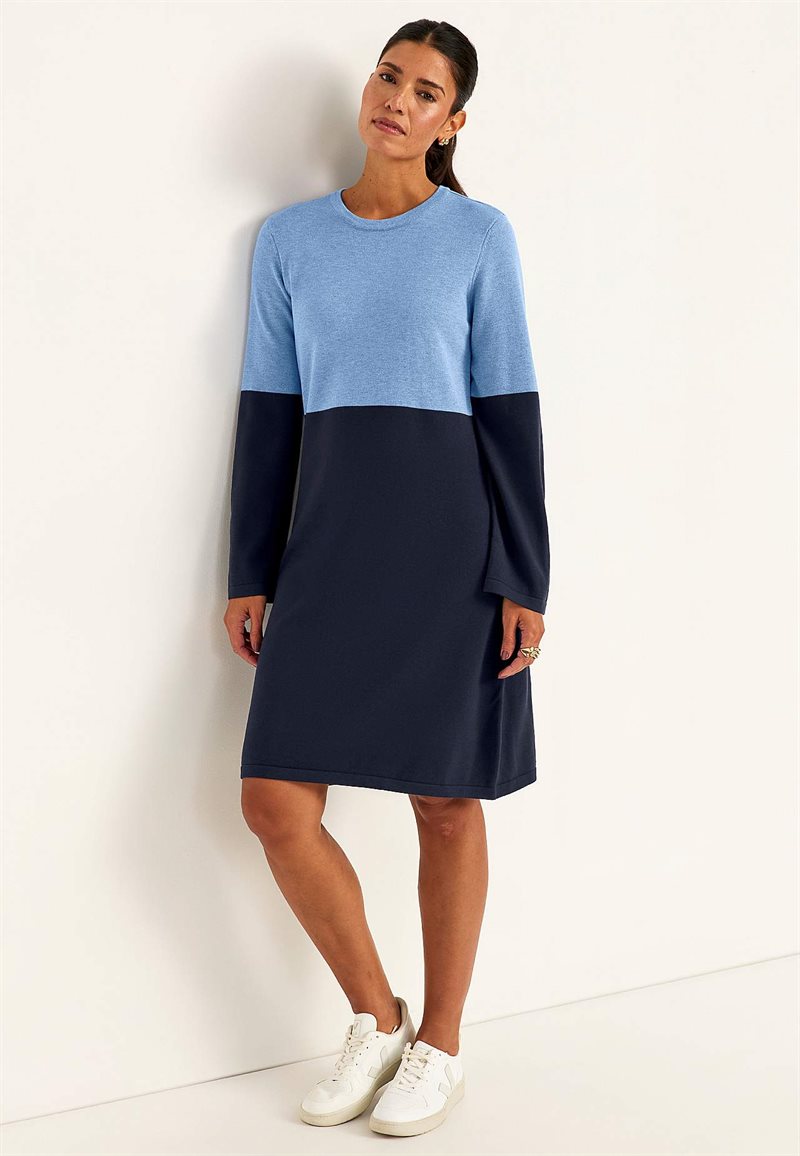 steve madden knit dress Steve Madden Women's Cotton Puff-Sleeve Midi Dress - White main image 1