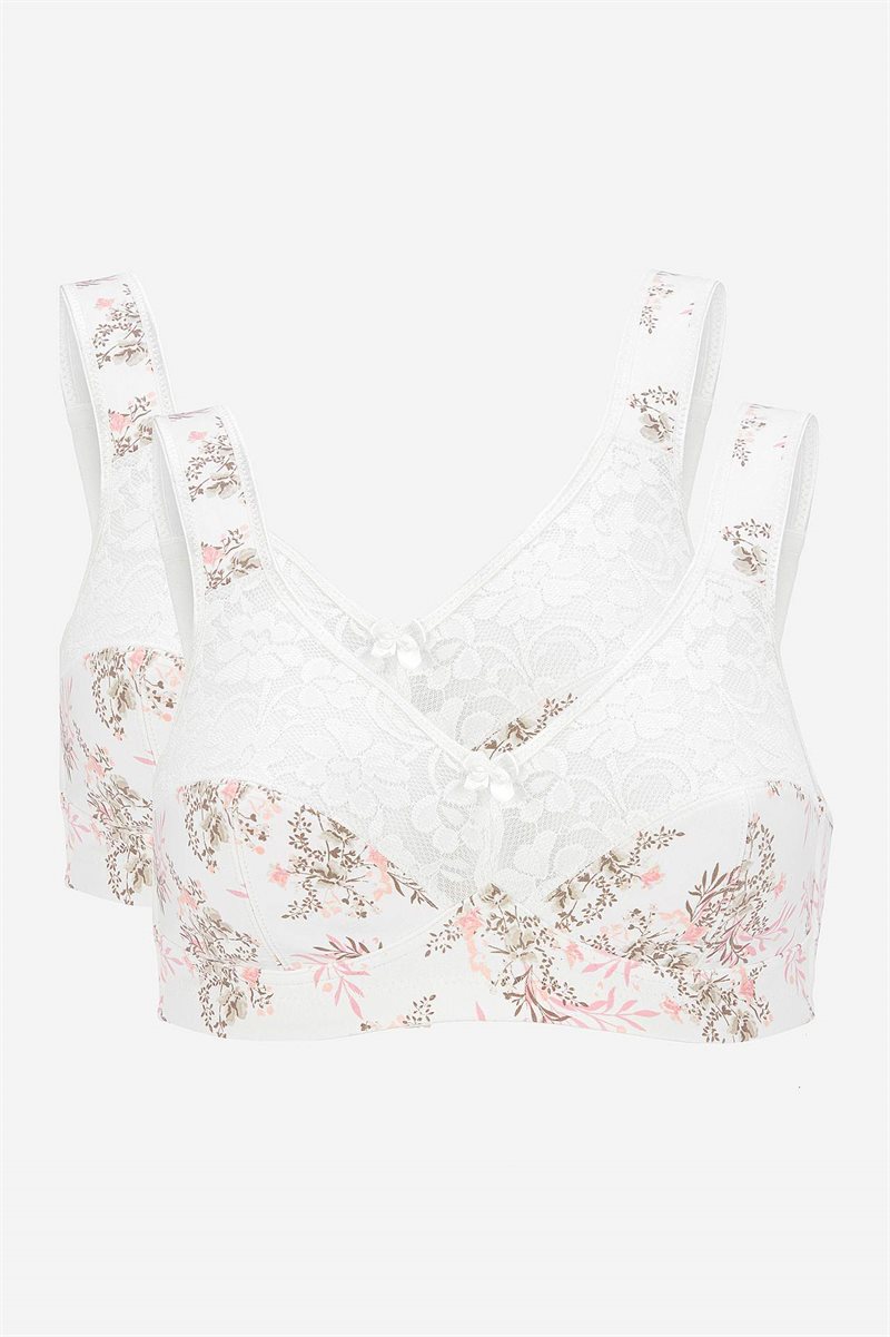 Bygellös mjuk-bh Anna 2-pack 27958
