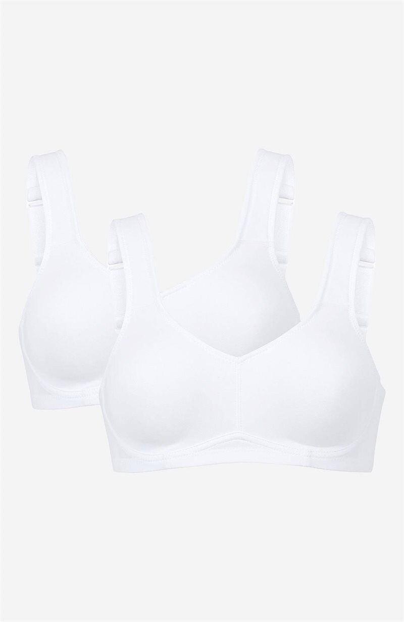 Ovadderad soft-bh Ingrid 2-pack 29021