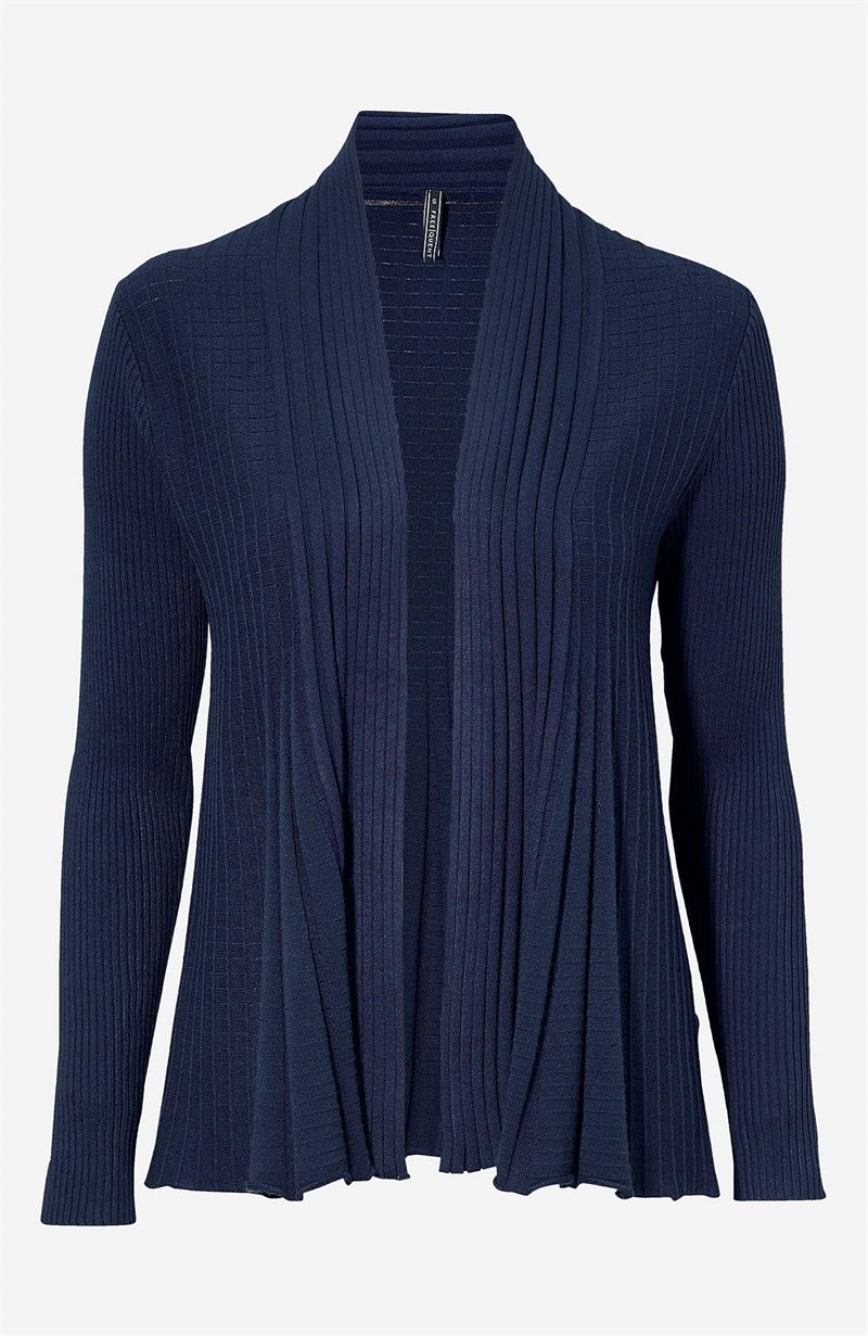 Ribbad, öppen cardigan Claudisse 38082