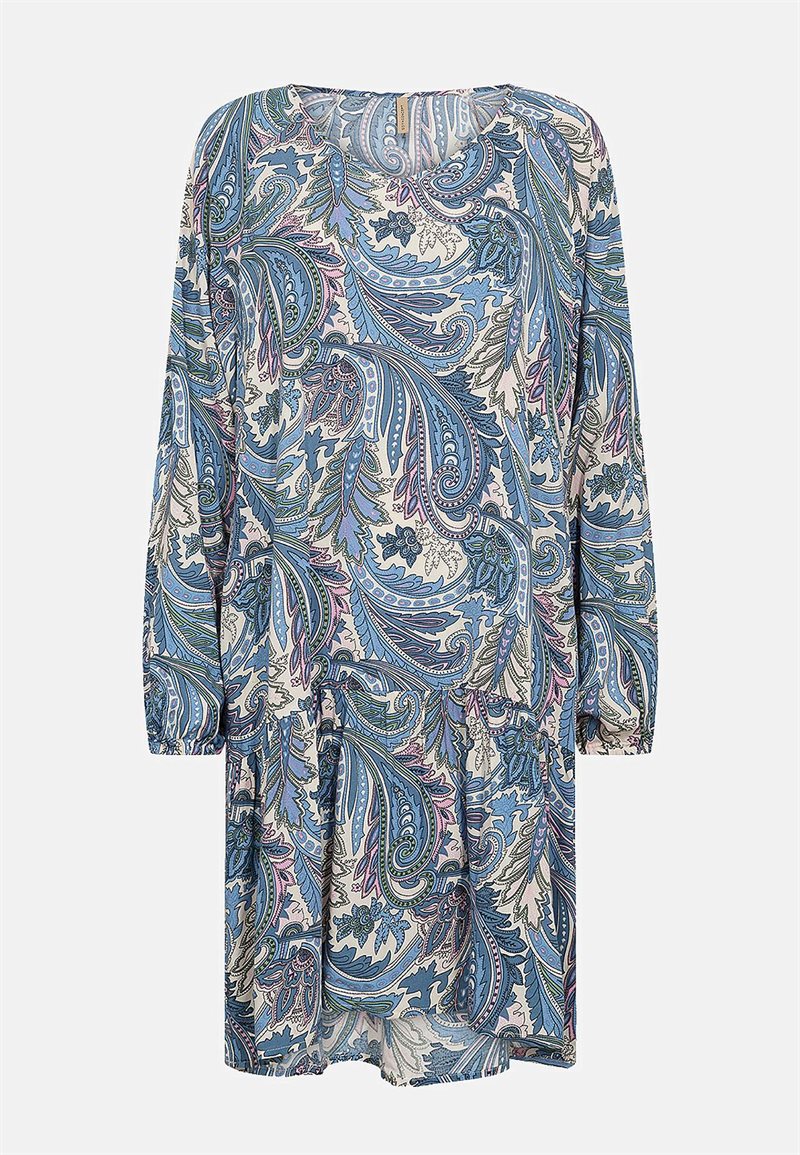 ViskosklÃ¤nning med bred volang Donia