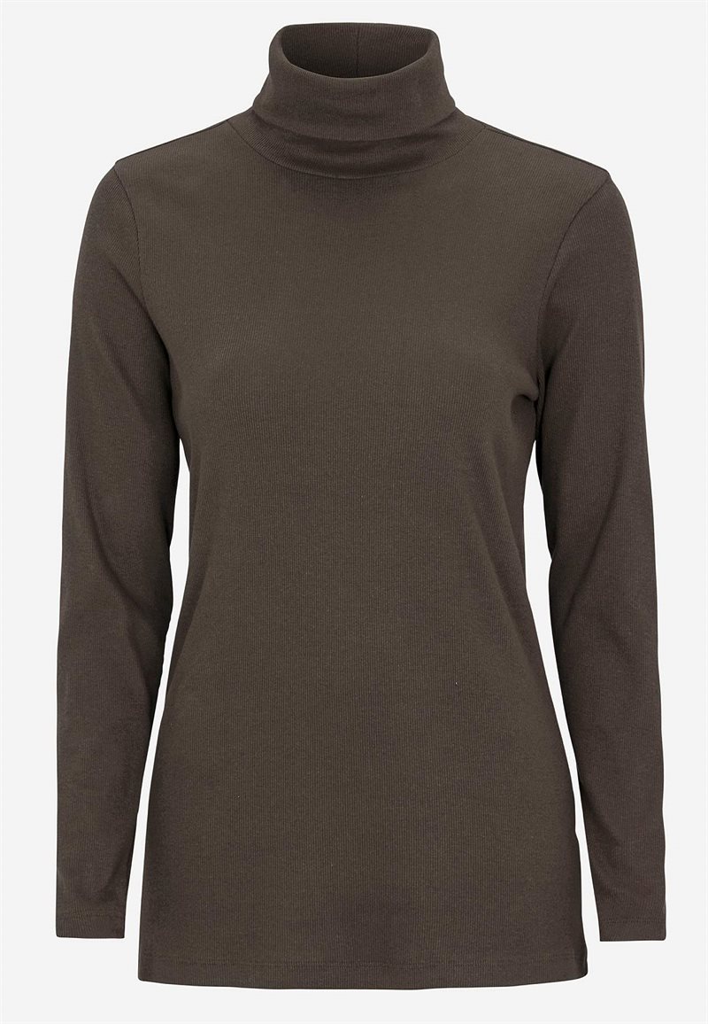 Product Image for Ribbad polotröja i ekologisk bomull