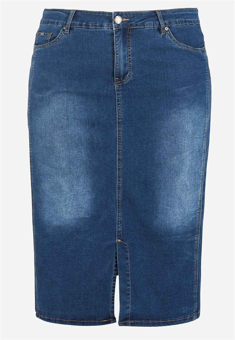 Superstretchig jeanskjol Willa Superstretchig jeanskjol Willa