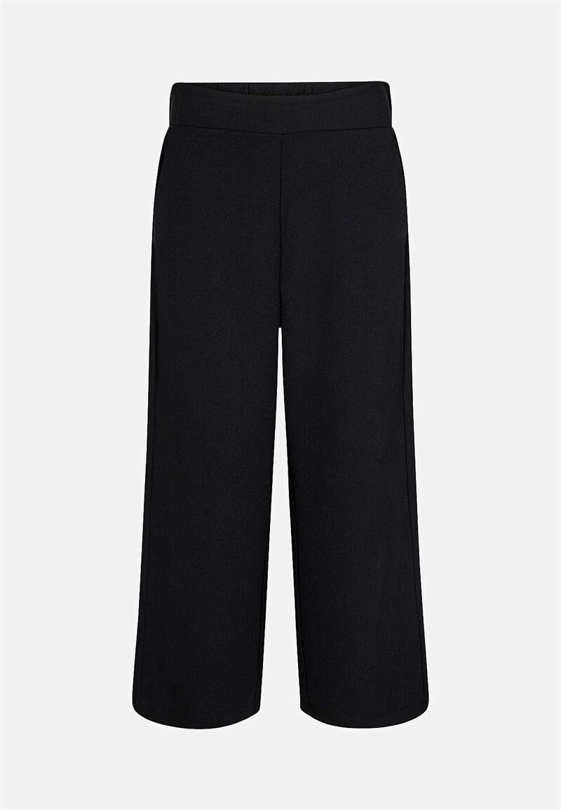 Product Image for Ankellång trikåbyxa med vida ben Siham