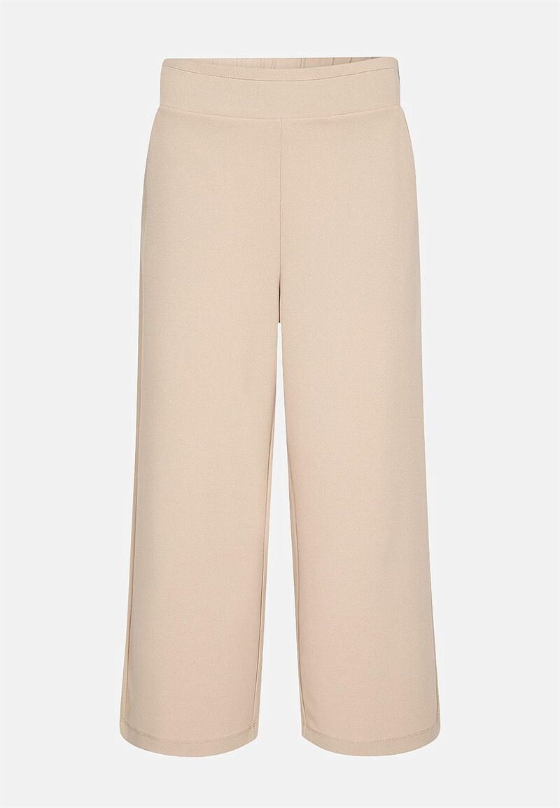 Product Image for Ankellång trikåbyxa med vida ben Siham