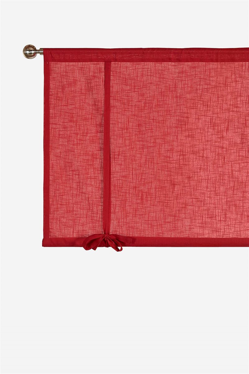 Enfärgad julgardin Ebbe 24087