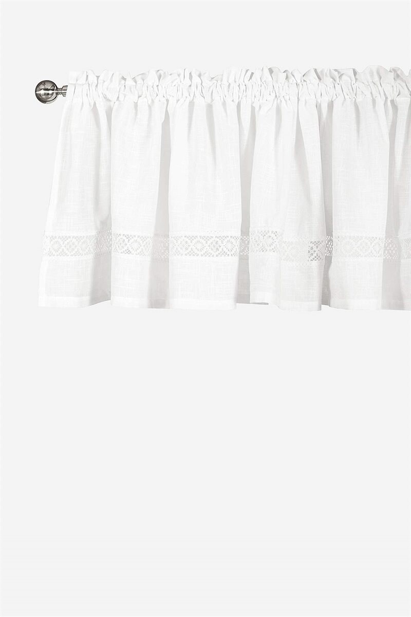 Gardinkappa med spets Monica 24155
