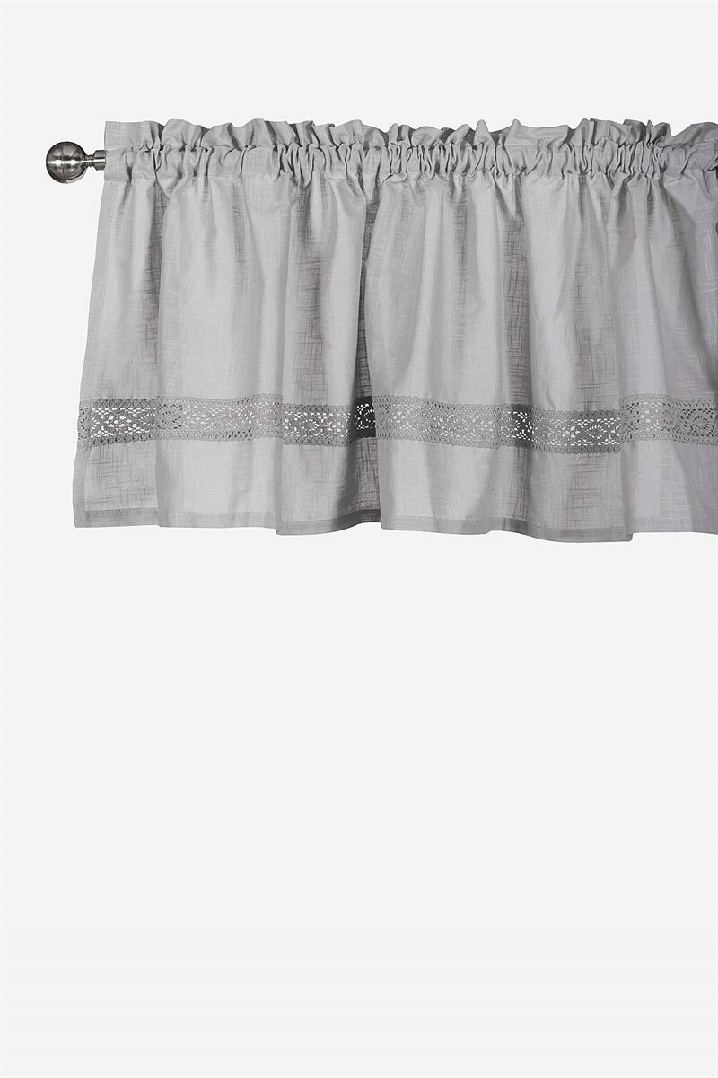 Gardinkappa med spets Monica