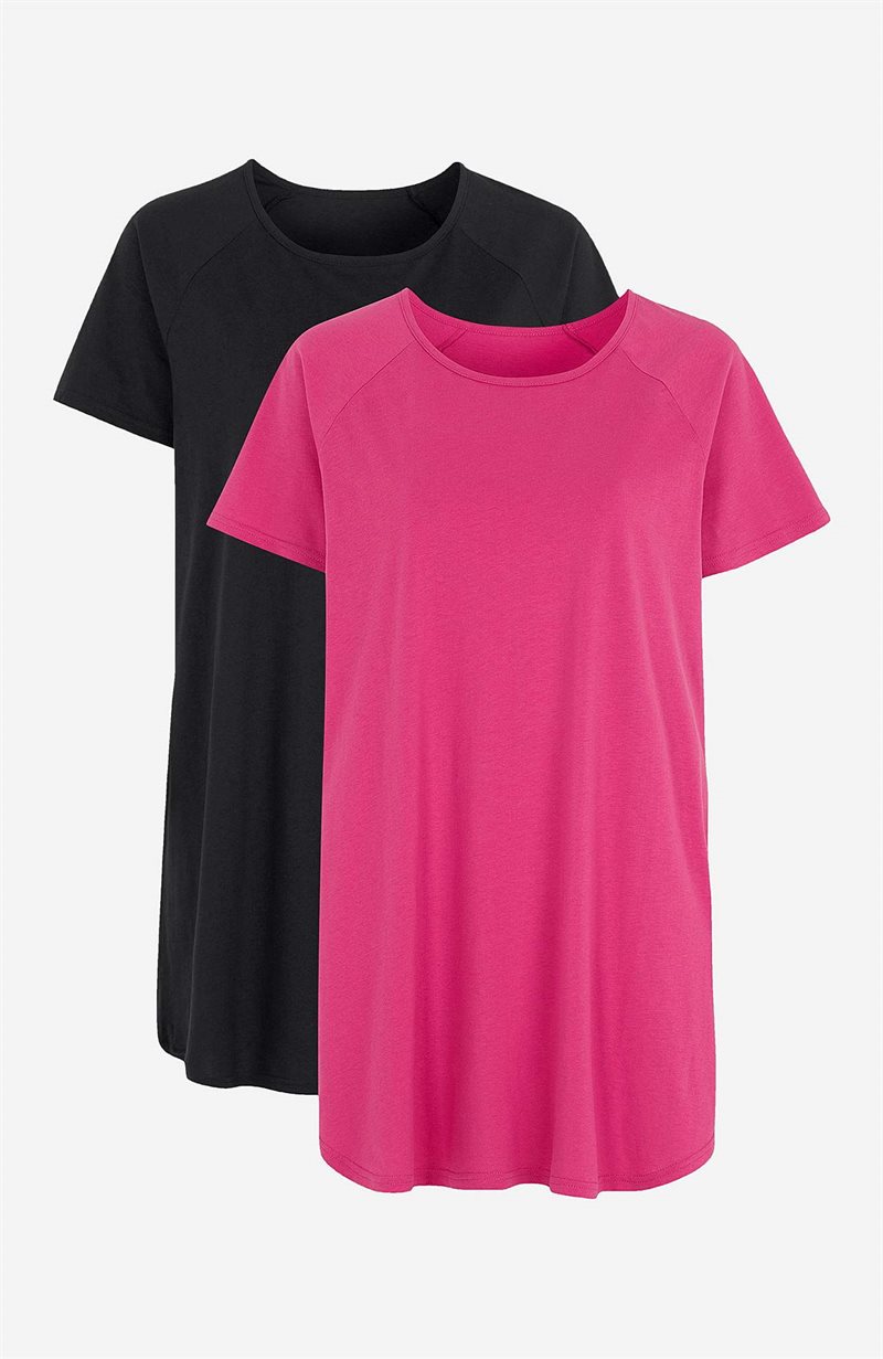 Tunika i ekologisk bomull 2-pack 23379