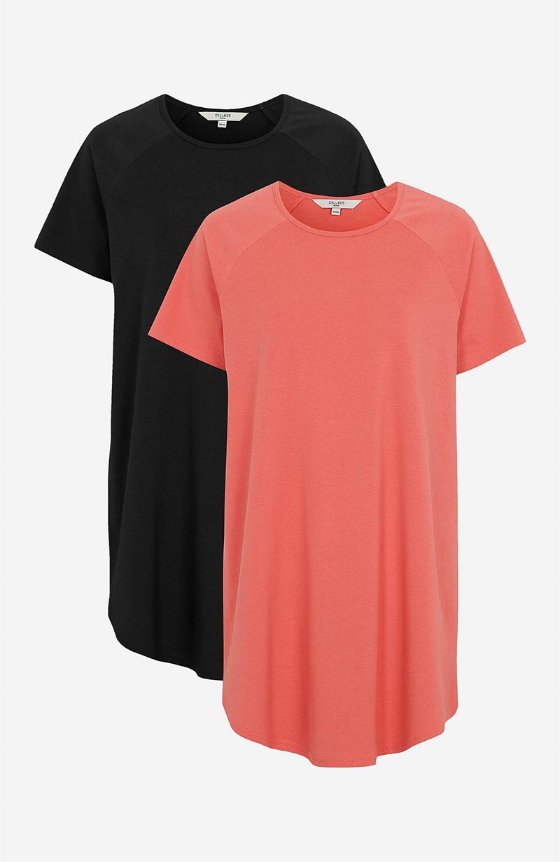 Tunika i ekologisk bomull 2-pack 24831