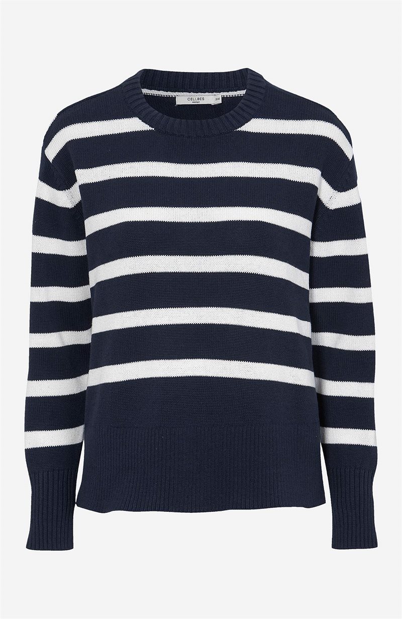 Product Image for Randig, kort tröja Filippa
