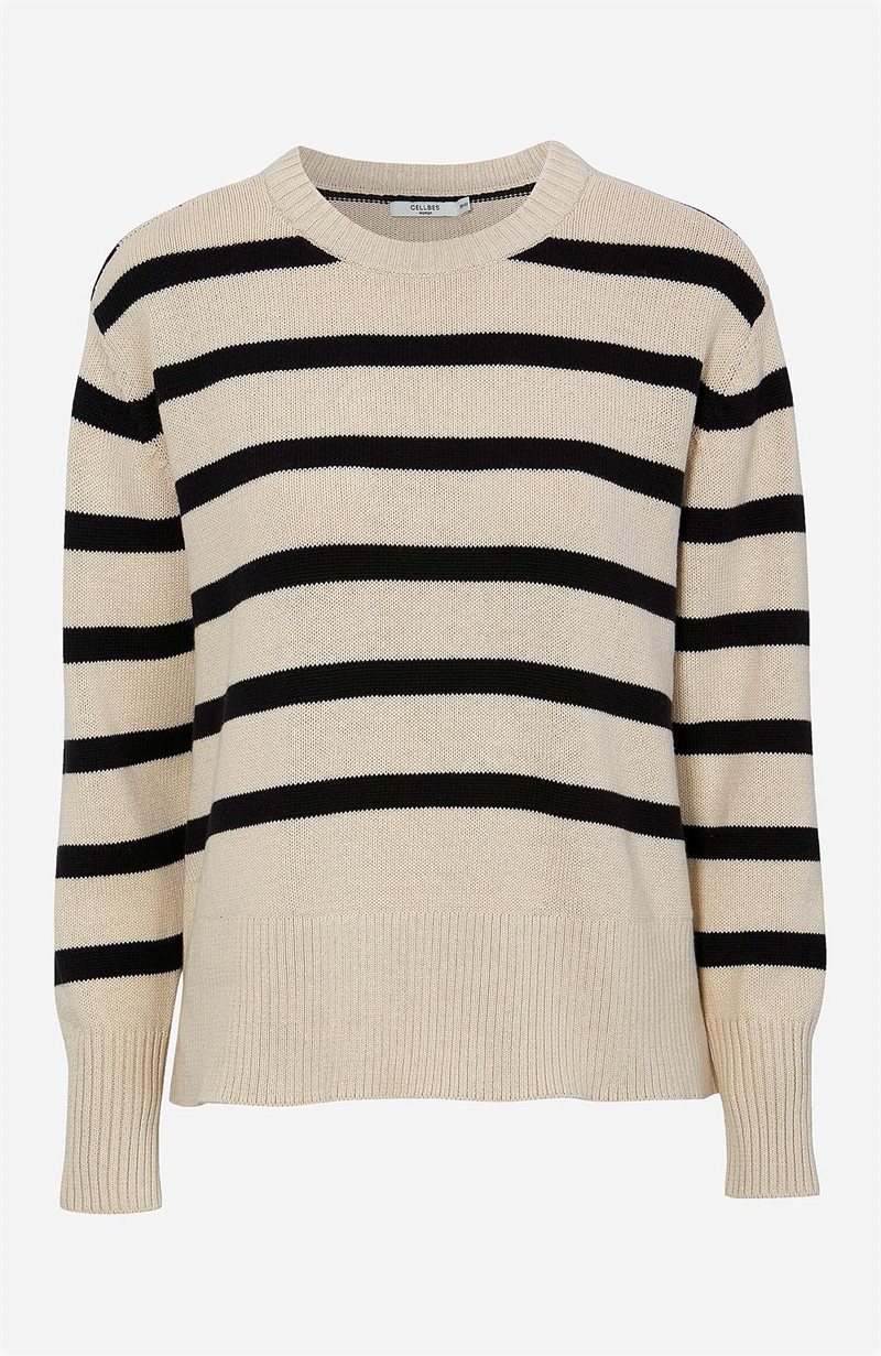 Product Image for Randig, kort tröja Filippa