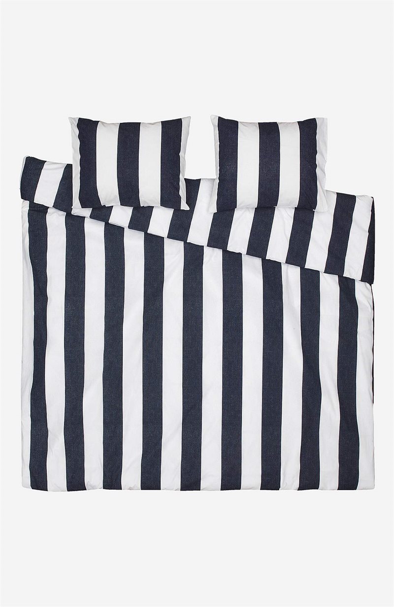 Product Image for Påslakanset 220x210 cm Block stripe kingsize