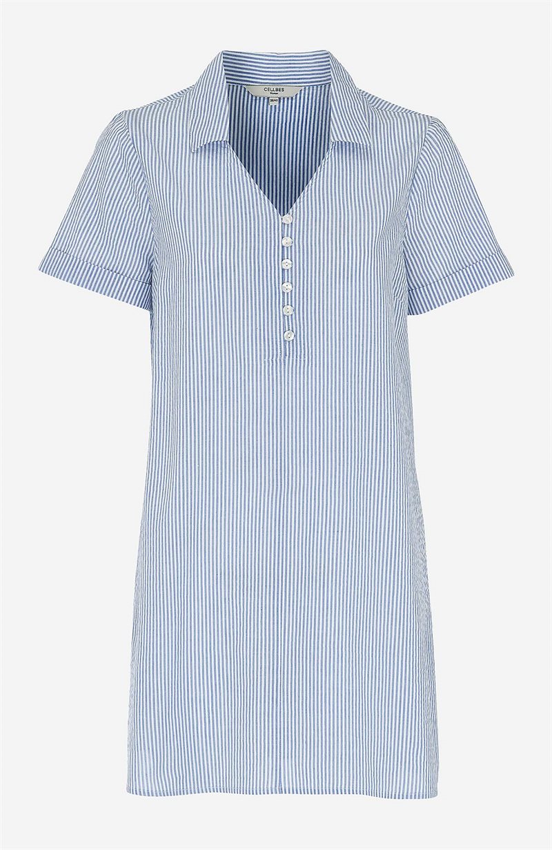 Randig tunika i bäckebölja Sheffield