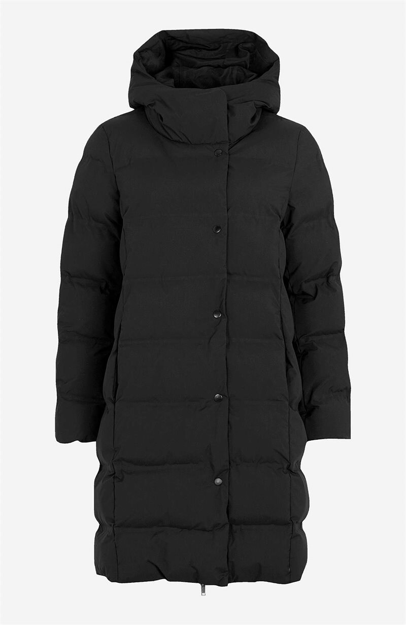 Jacka med dunkänsla