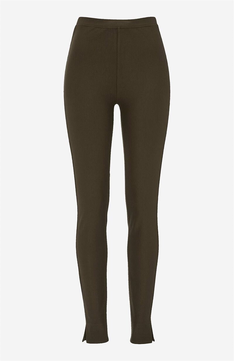 Leggings i trikå med stretch-twill Monica 25611