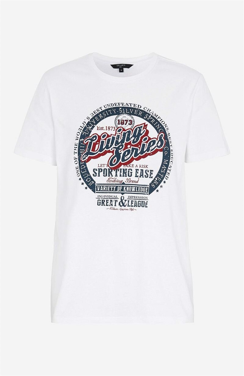 Bekväm t-shirt i trikå Theo 25662